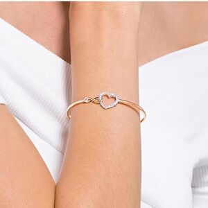 Swarovski Infinity Heart Bracelet